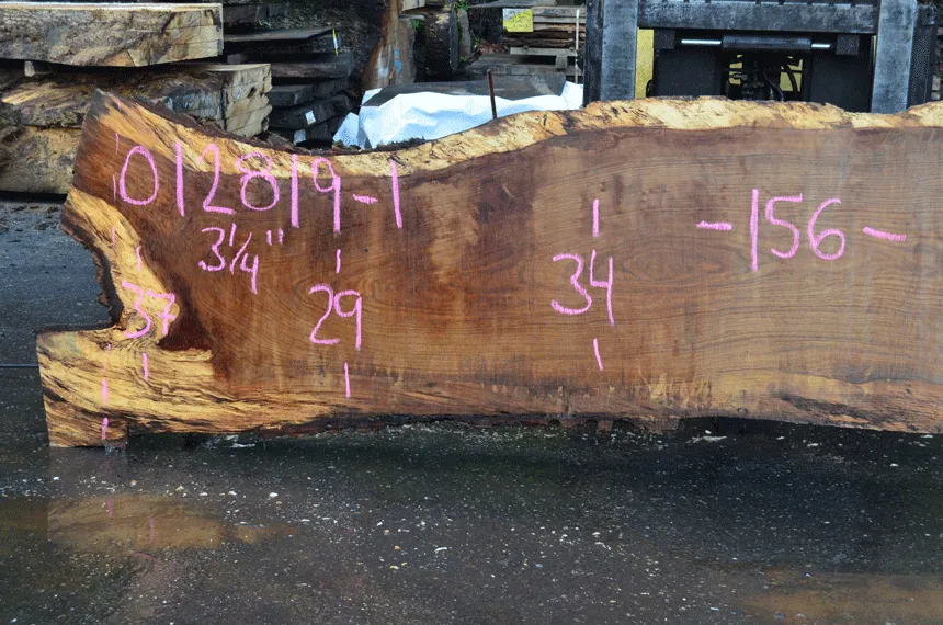 012819-01 Oregon White Oak Slab