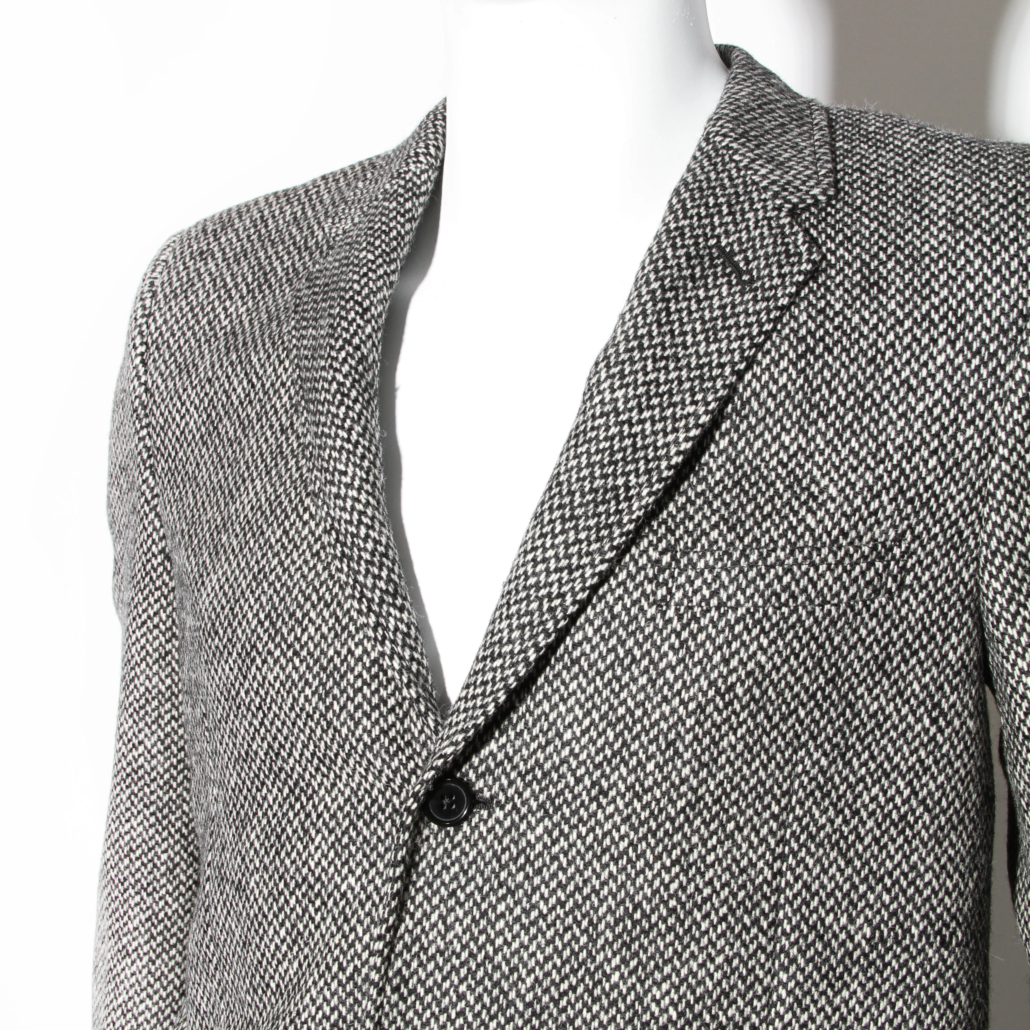 2010 Men's Tweed Notch Collar Blazer