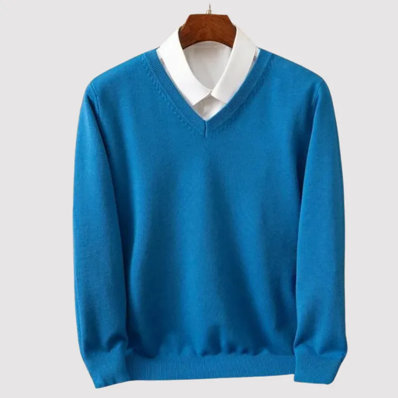 Ancien | Premium Men's Classic V-Neck Sweater