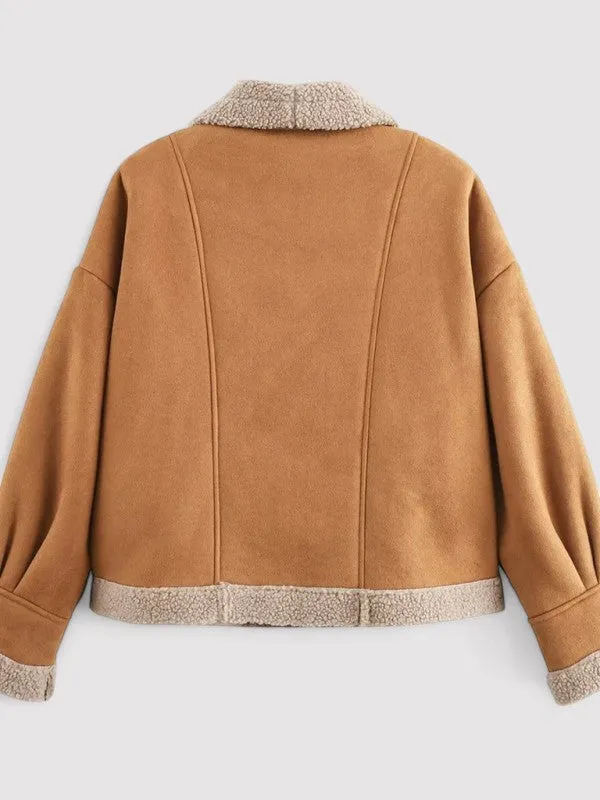 Ancien | Women's Luxury Shearling Jacket with Soft Lining