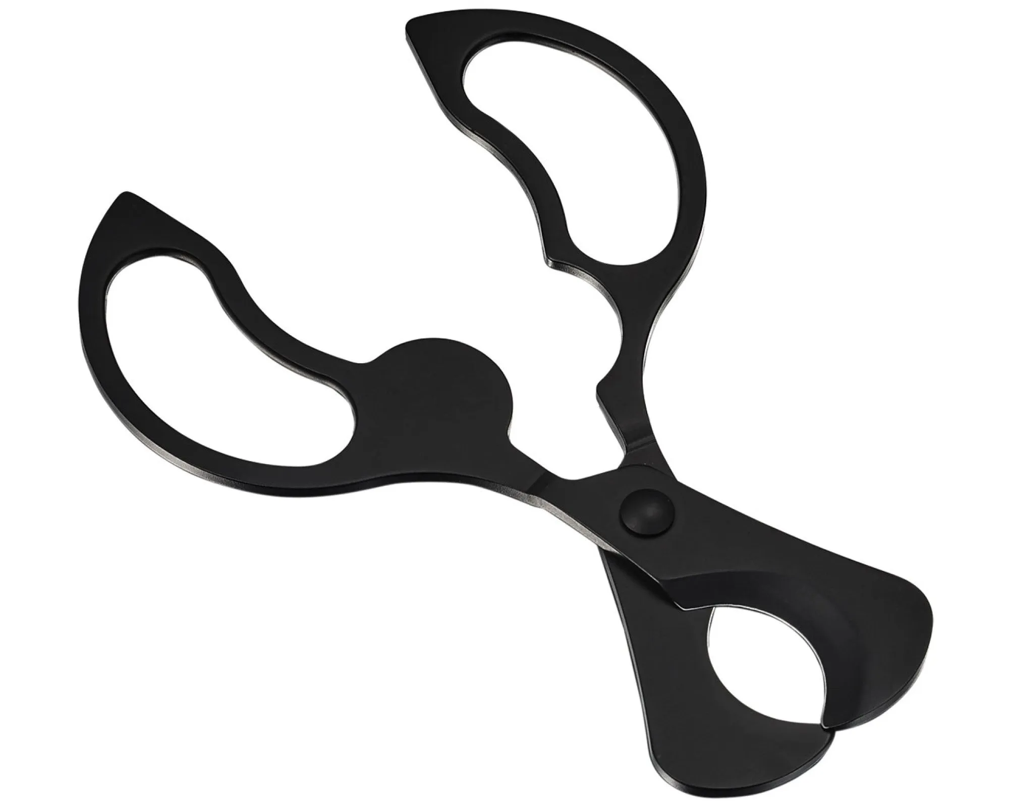 Archibald Matte Black Stainless Steel Cigar Scissors