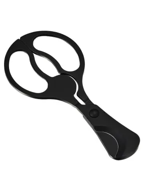 Archibald Matte Black Stainless Steel Cigar Scissors