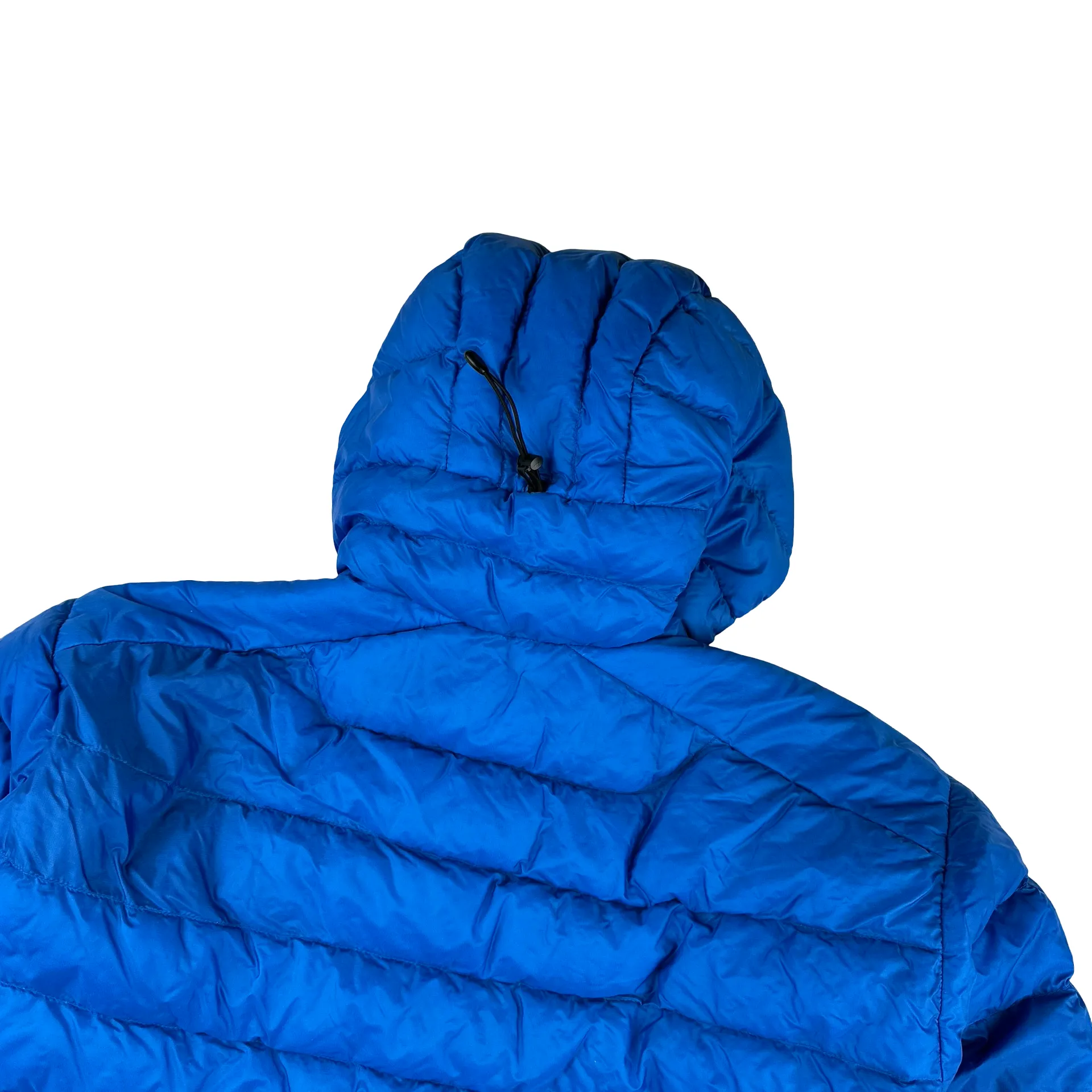 Arcteryx Blue Down Filled Zipped Hooded Jacket- Medium