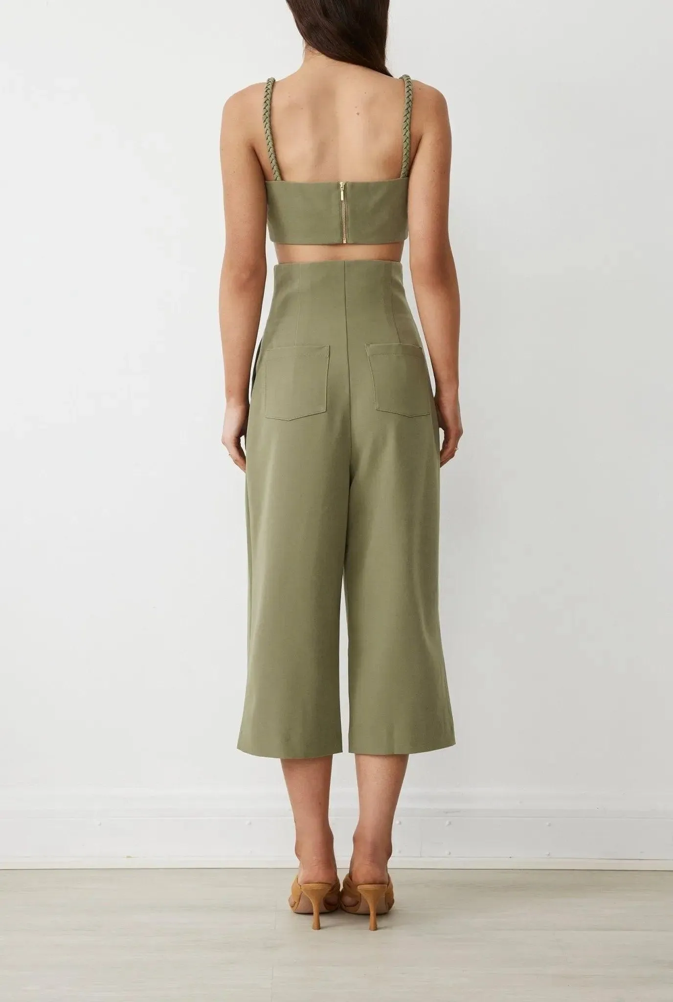 AUCKLAND PANT IN MOSS