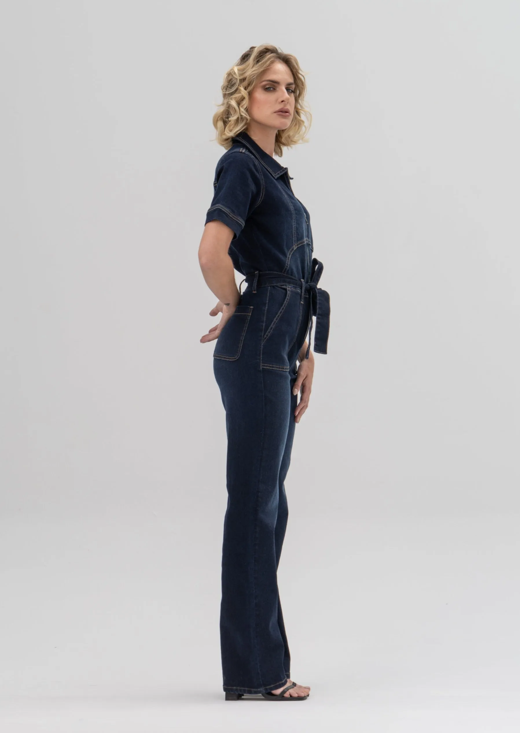 Belted Jumpsuit