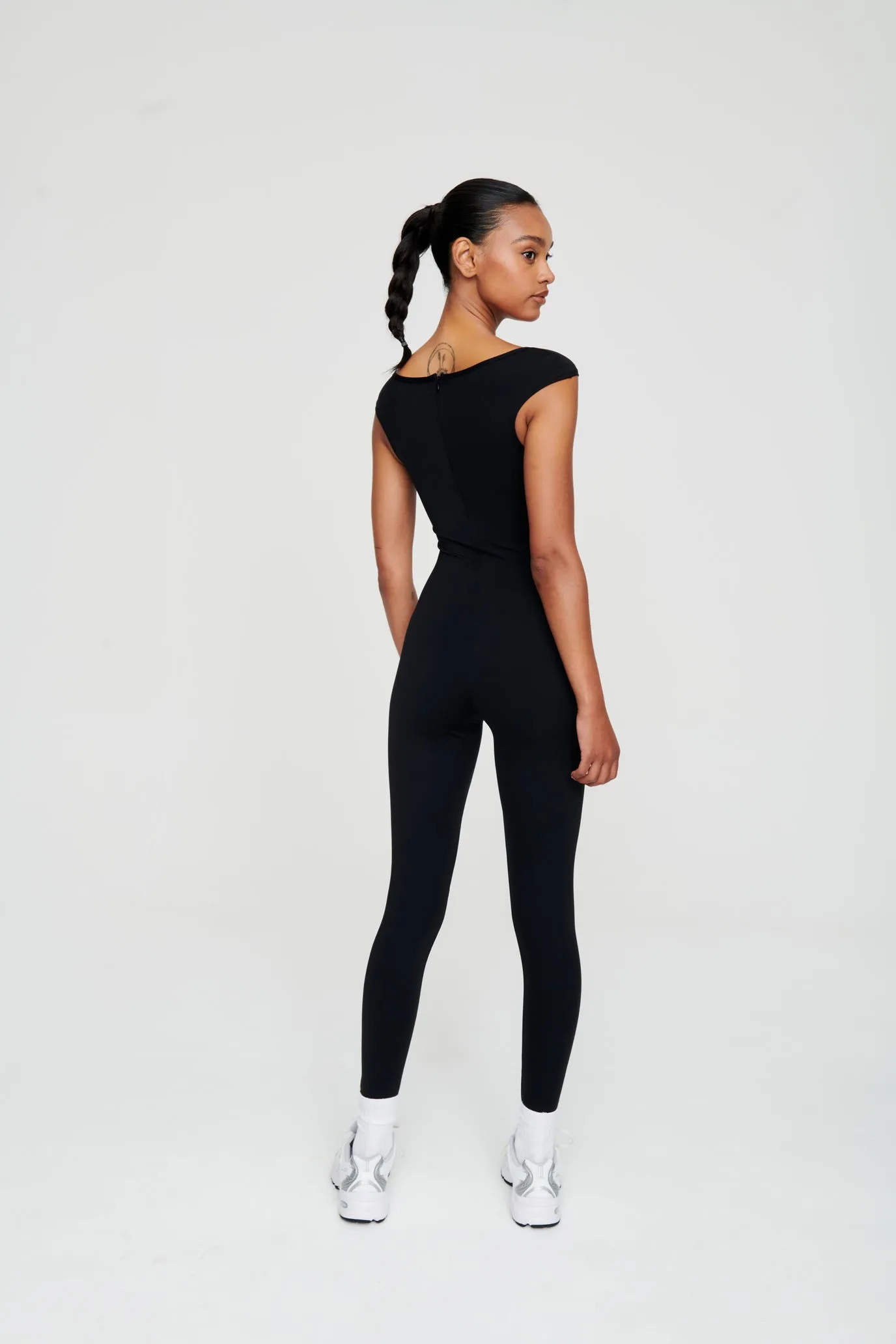 Black Bardot Jumpsuit