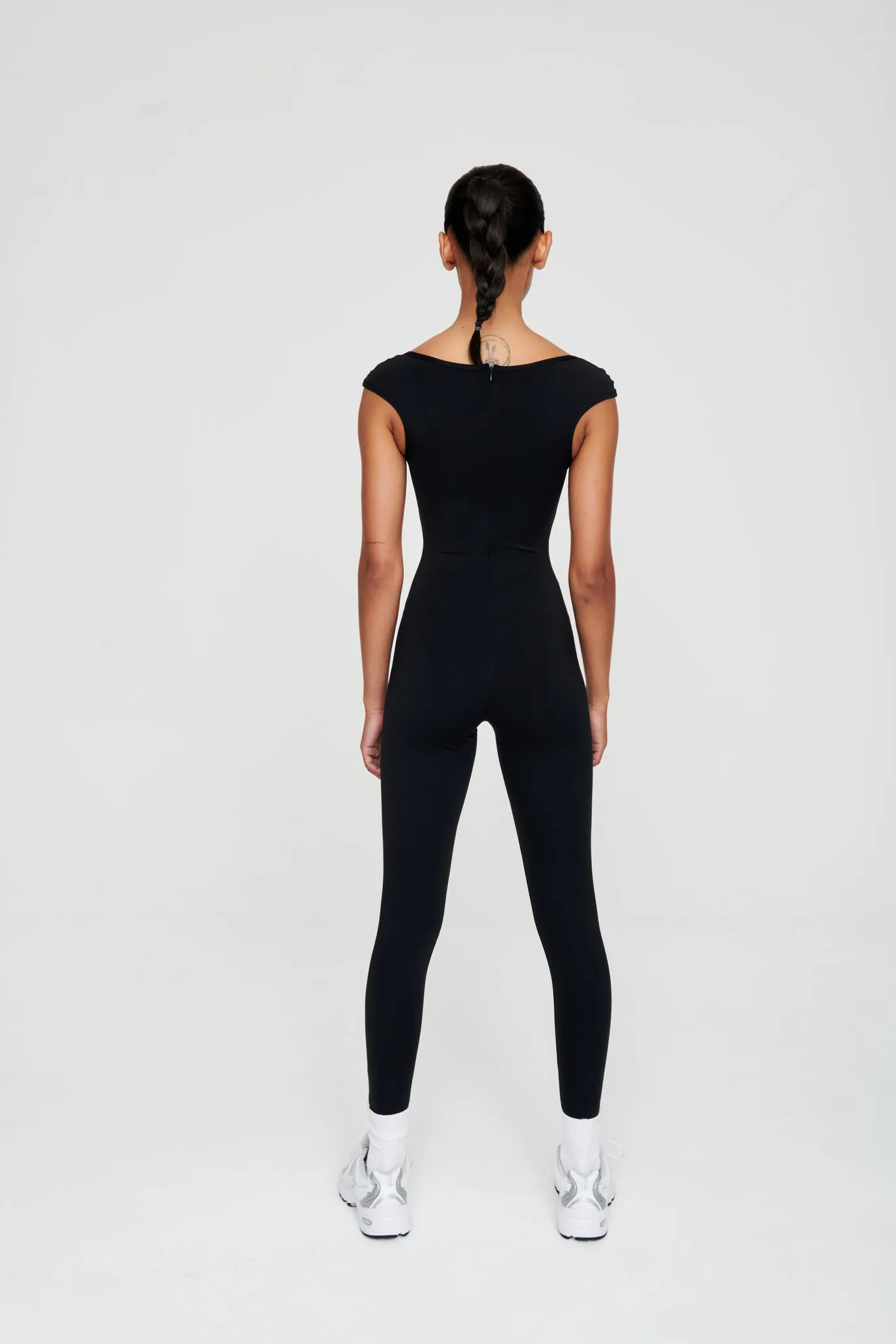 Black Bardot Jumpsuit