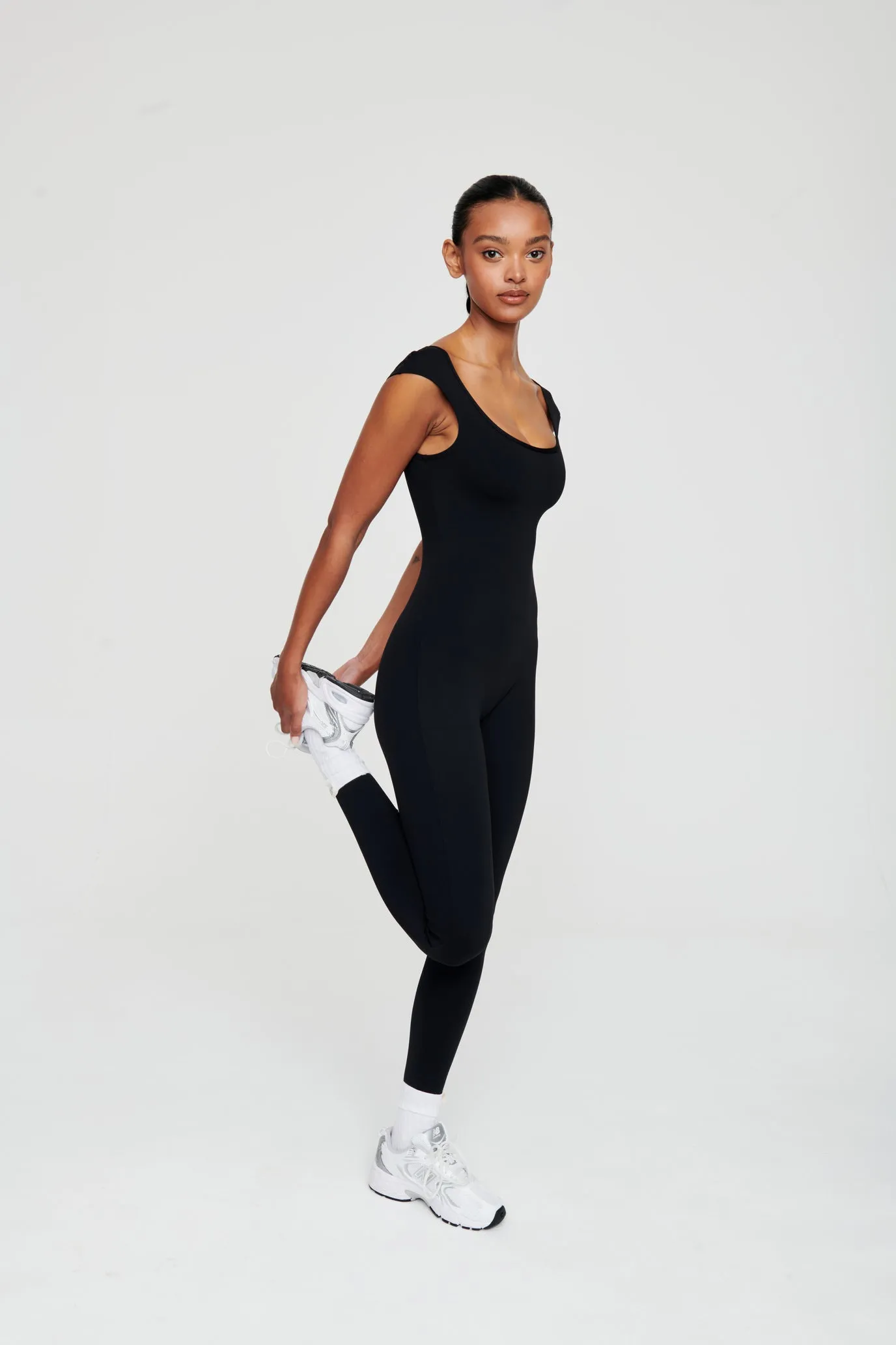 Black Bardot Jumpsuit