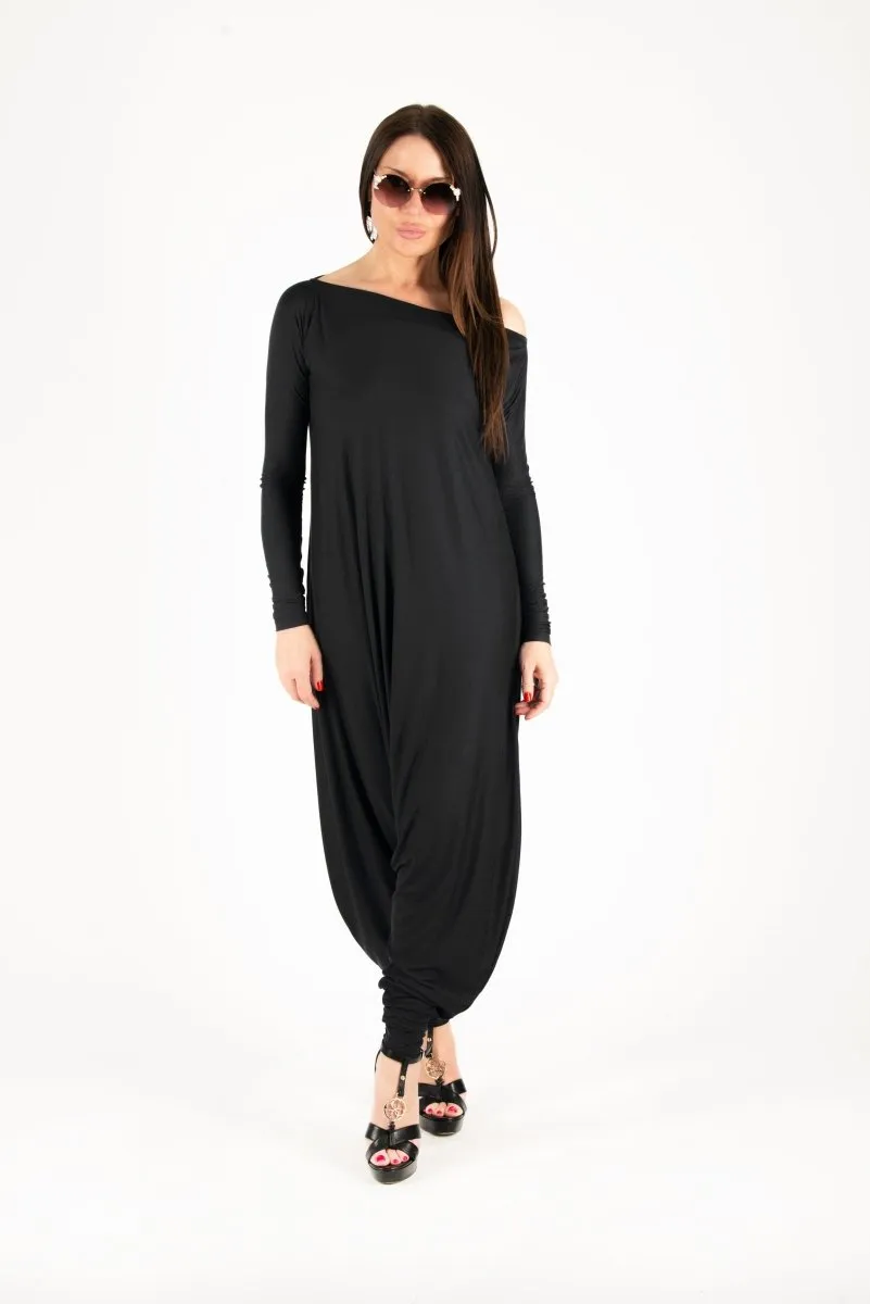 Black Harem Jumpsuit Marla