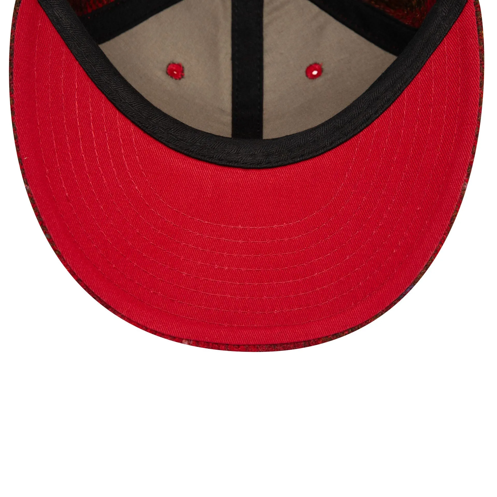 Boston Braves MLB Harris Tweed Dark Red Retro Crown 9FIFTY Cap