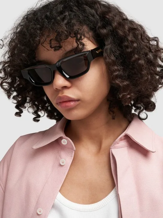 Bottega Veneta   BV1250S Sharp square acetate sunglasses 