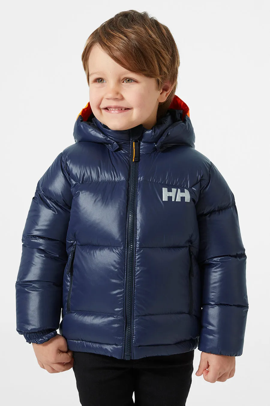 Boys Jacket Helly Hansen Isfjord Down Jacket Navy