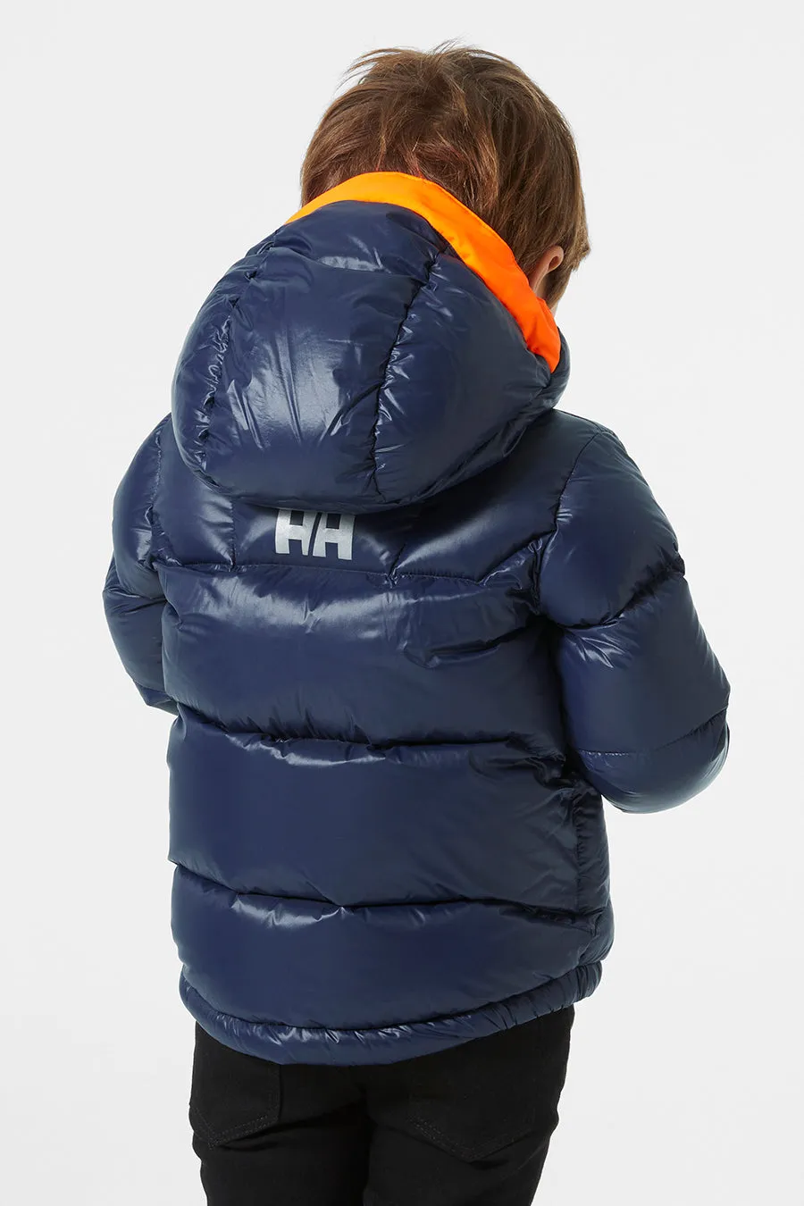 Boys Jacket Helly Hansen Isfjord Down Jacket Navy