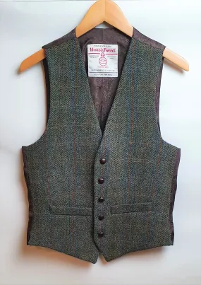 Bucktrout Green Multi Iain Waistcoat