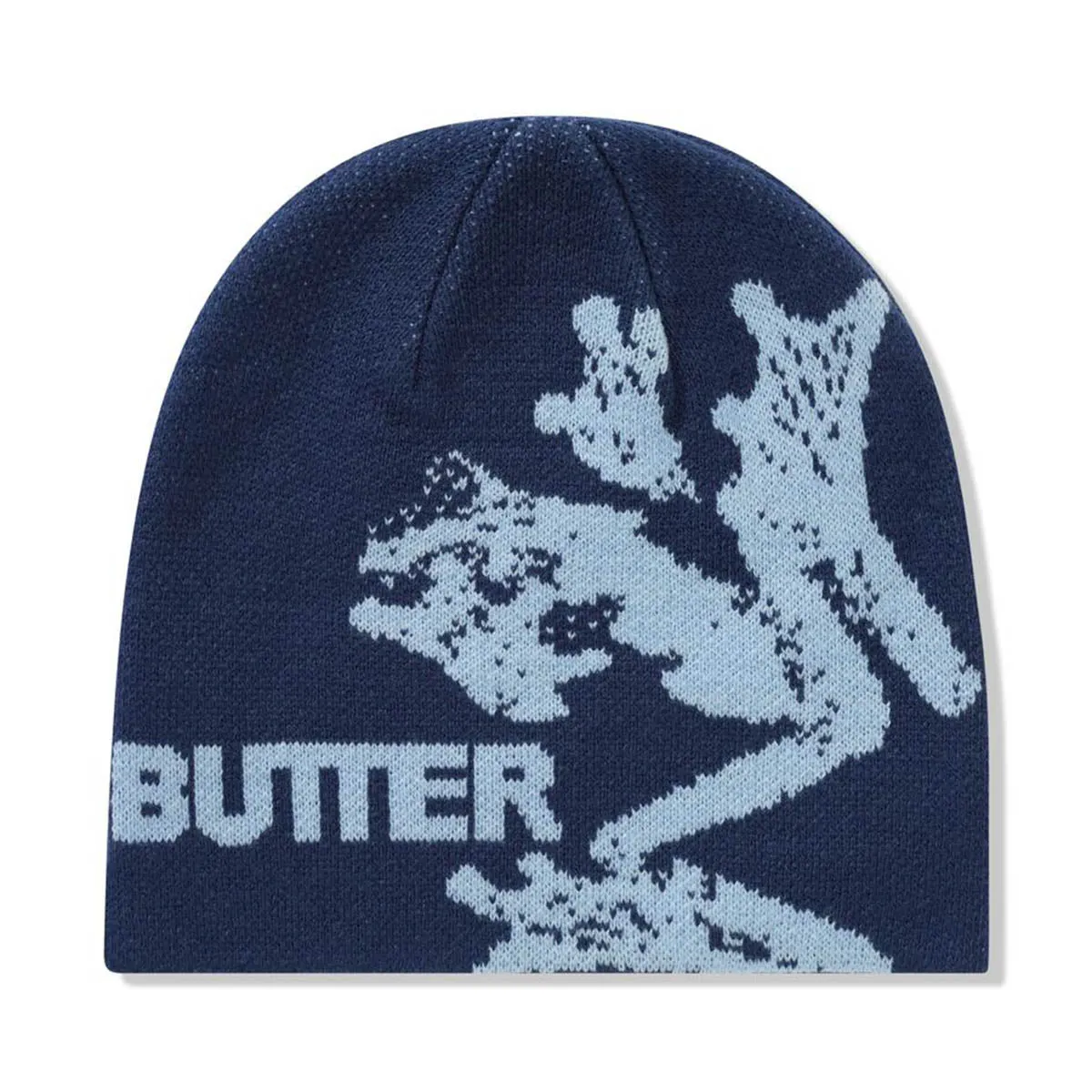 Butter Goods - Amphibian Skull Beanie Navy