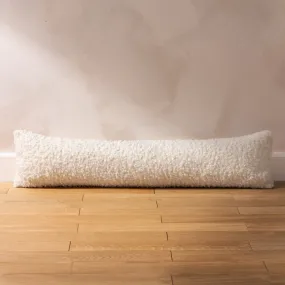 Cabu Textured Boucle Draught Excluder Ecru