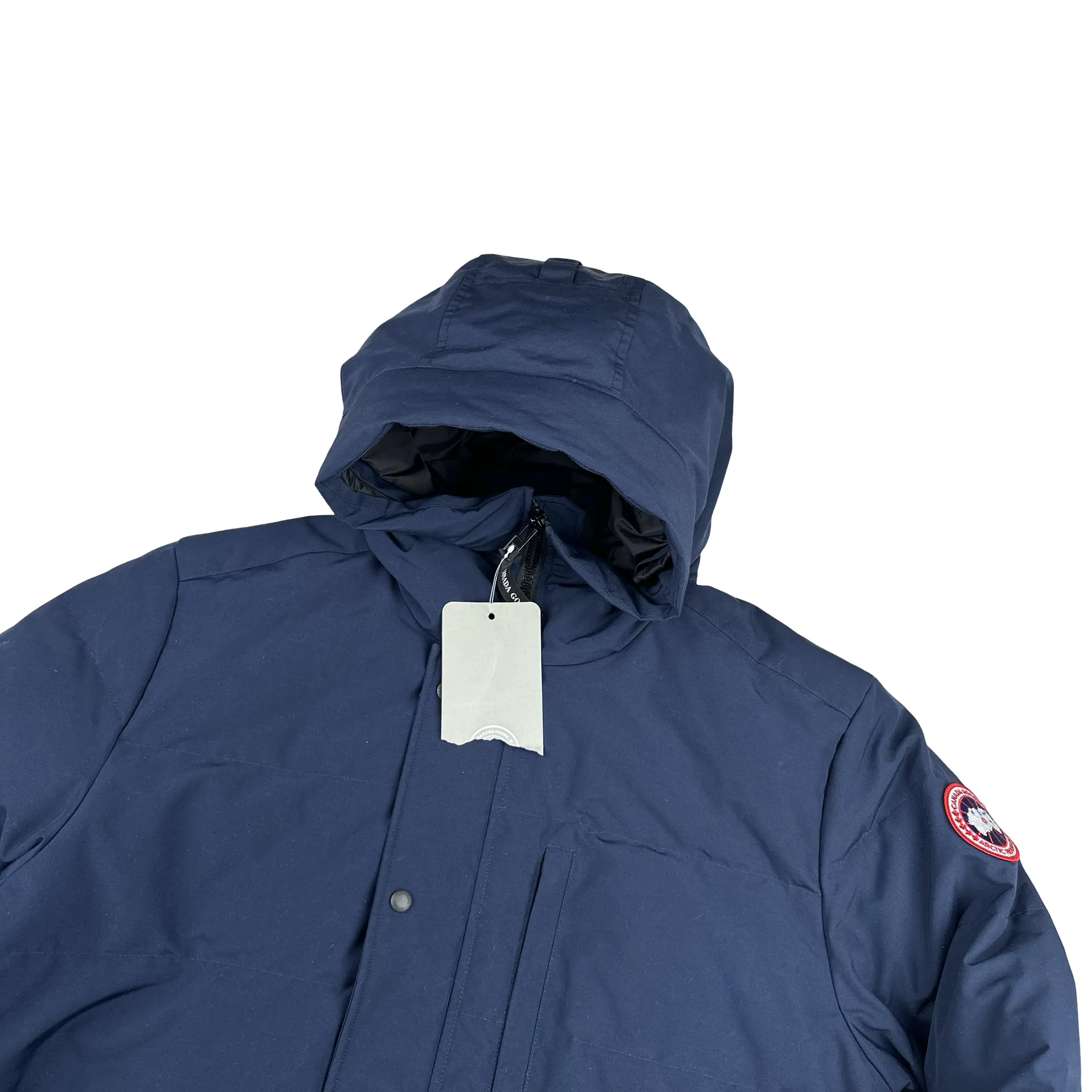 Canada Goose Blue Carson Hooded Parka Jacket - XXL