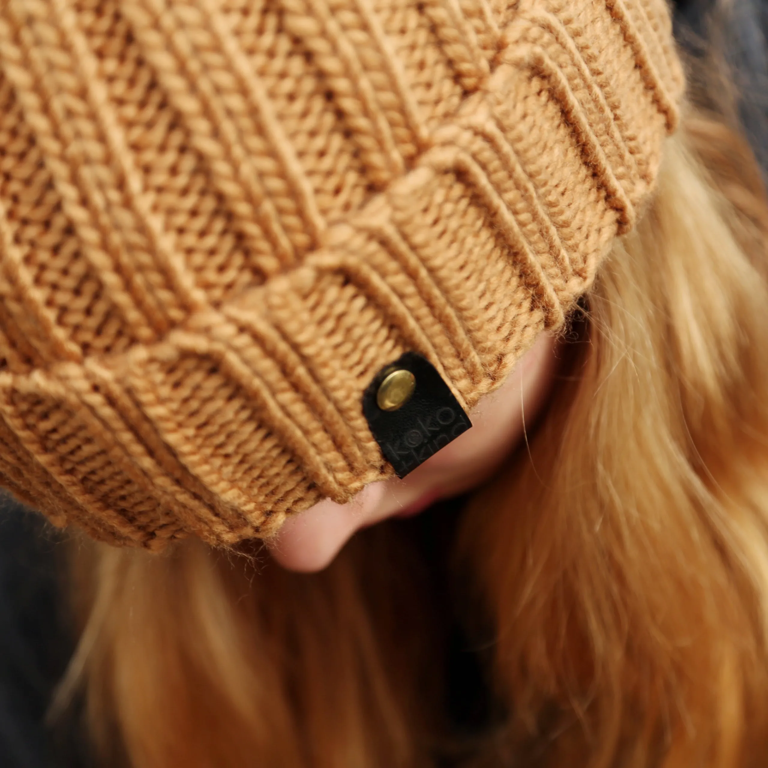 Caramel Luxe Beanie