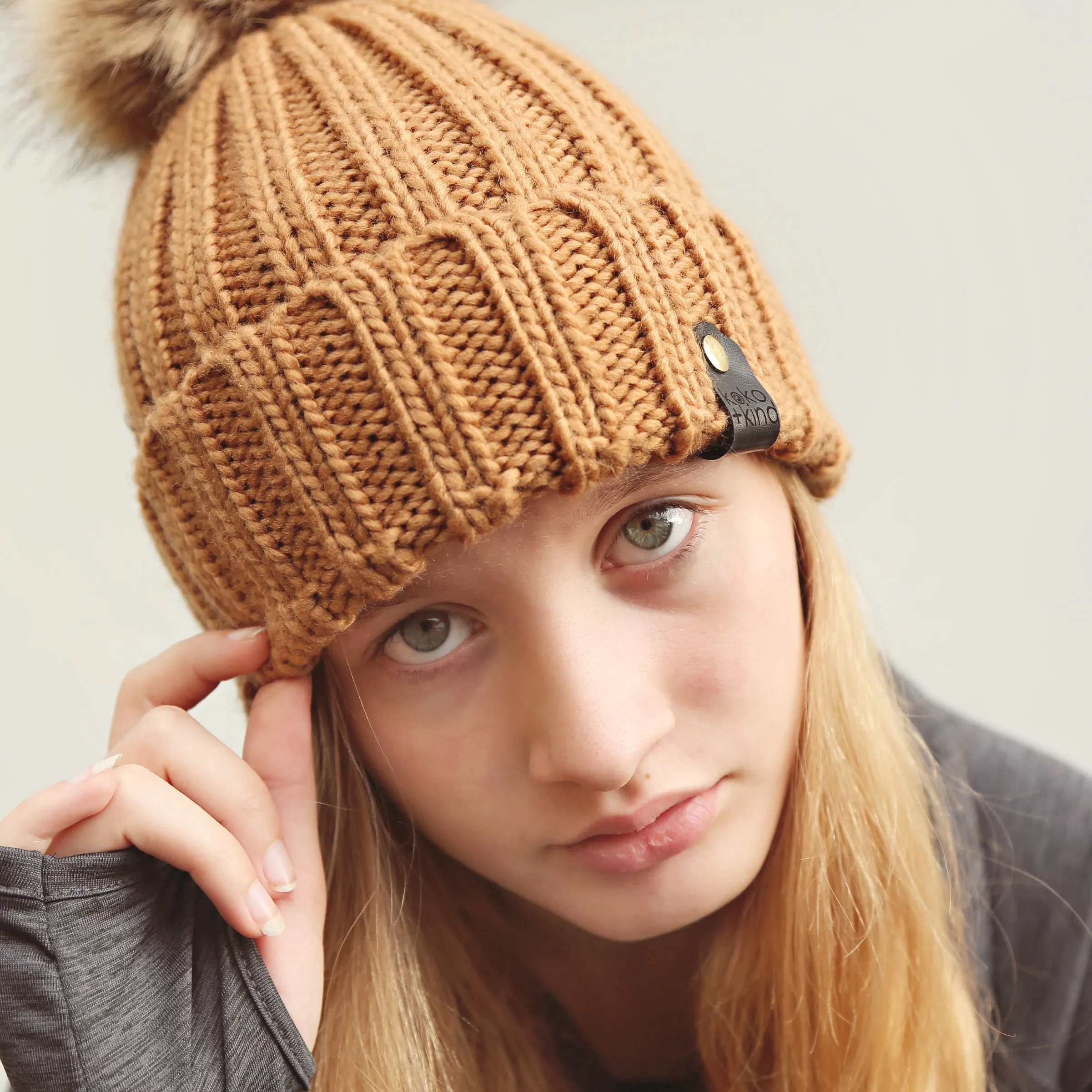 Caramel Luxe Beanie