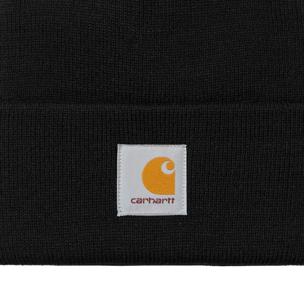 CARHARTT WIP SHORT WATCH HAT // BLACK