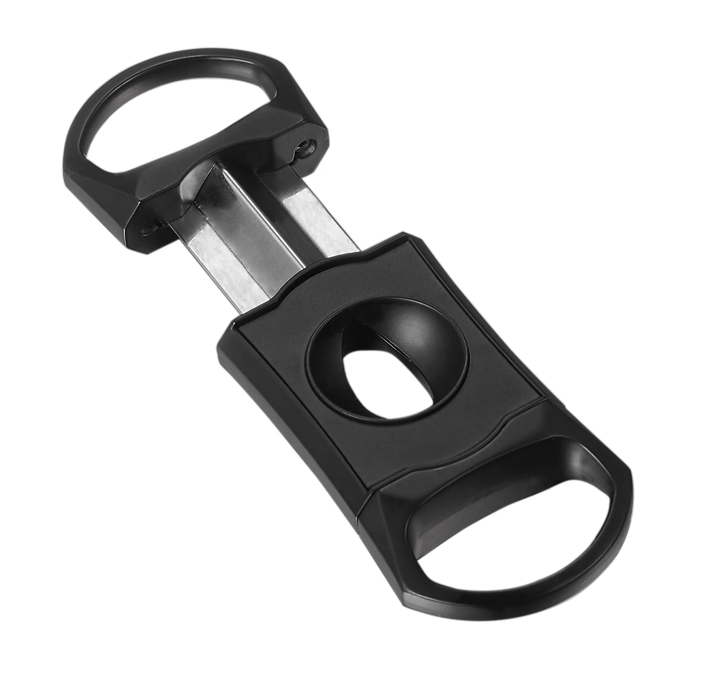 Caspian Matte Black Wedge Cigar Cutter