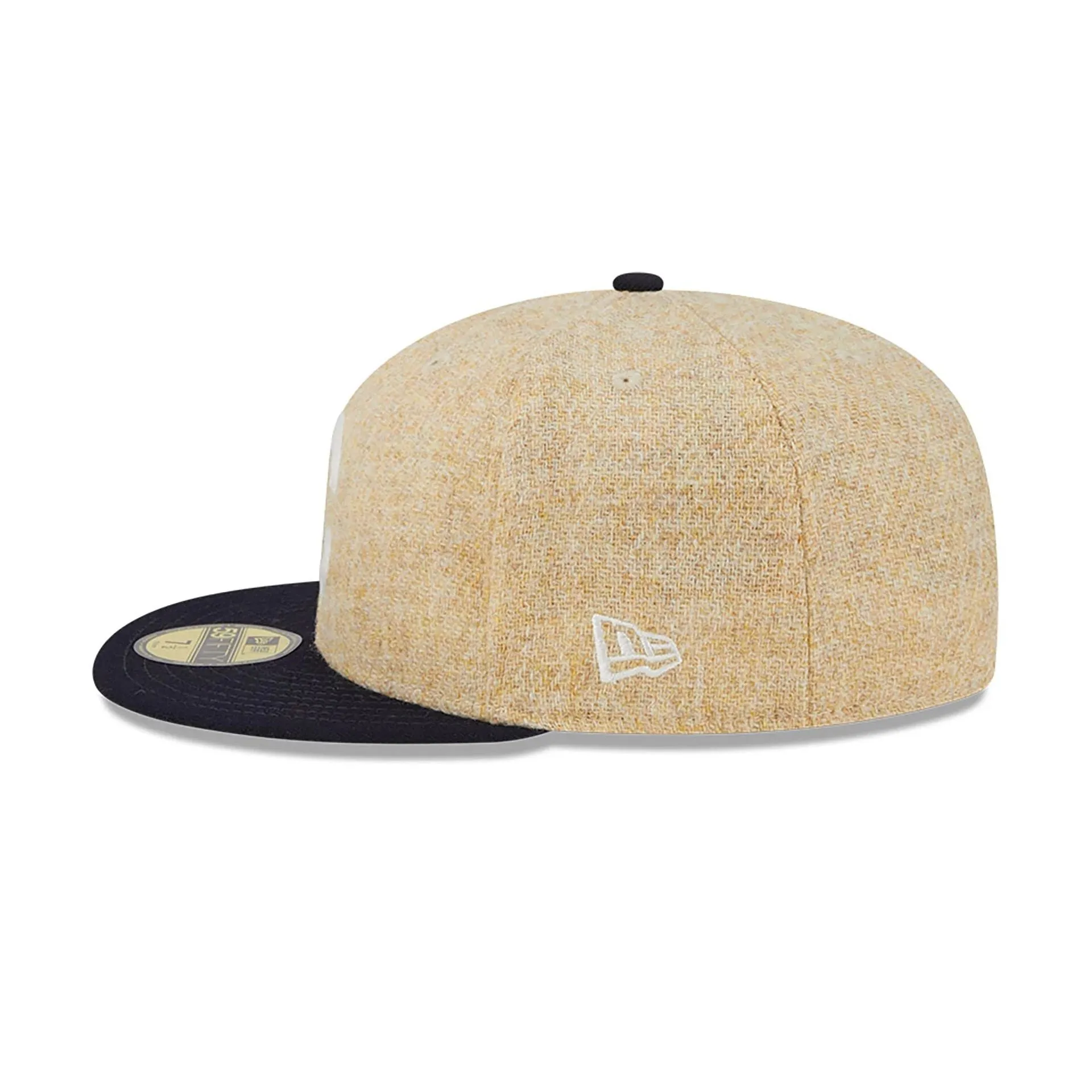 Chicago Cubs Harris Tweed Beige 59FIFTY Fitted Cap