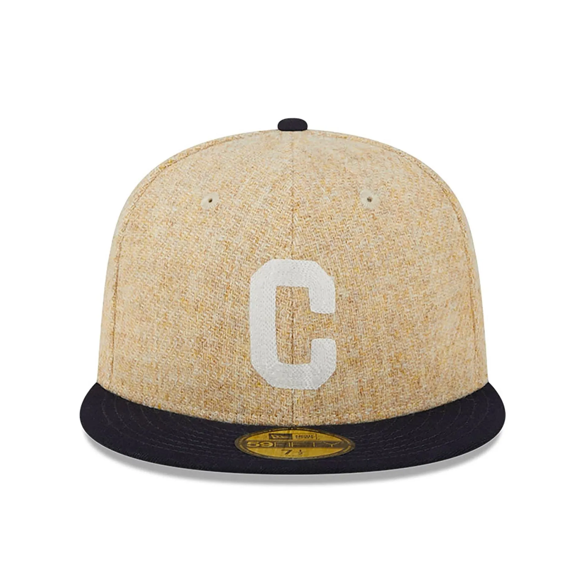 Chicago Cubs Harris Tweed Beige 59FIFTY Fitted Cap