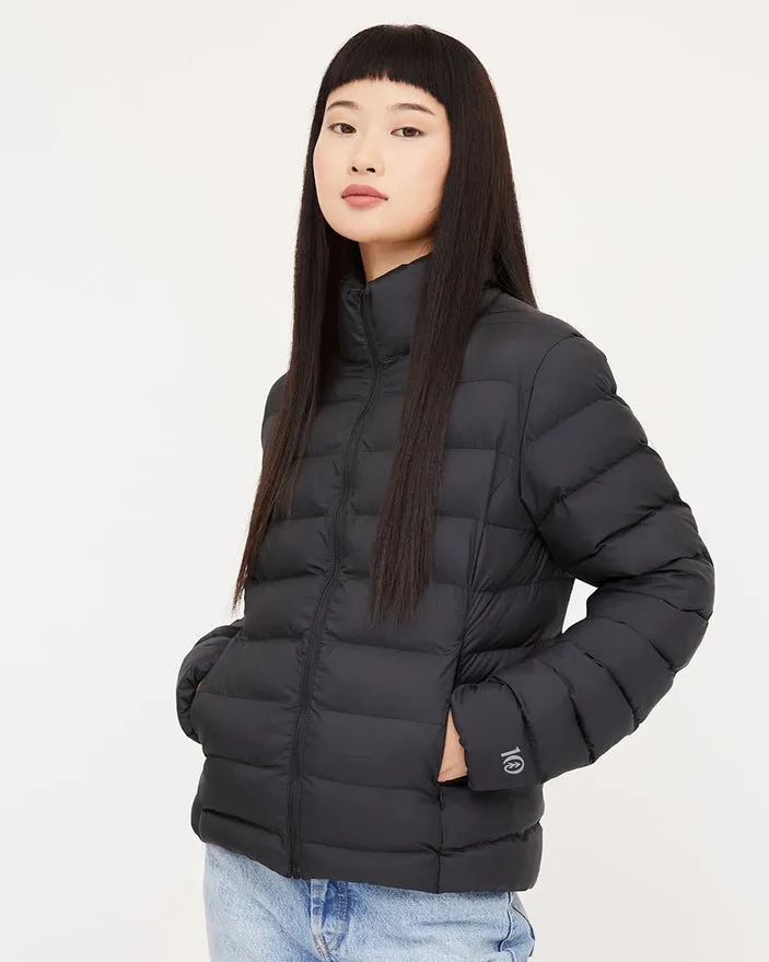 Cloud Shell Packable Puffer (Jet Black)