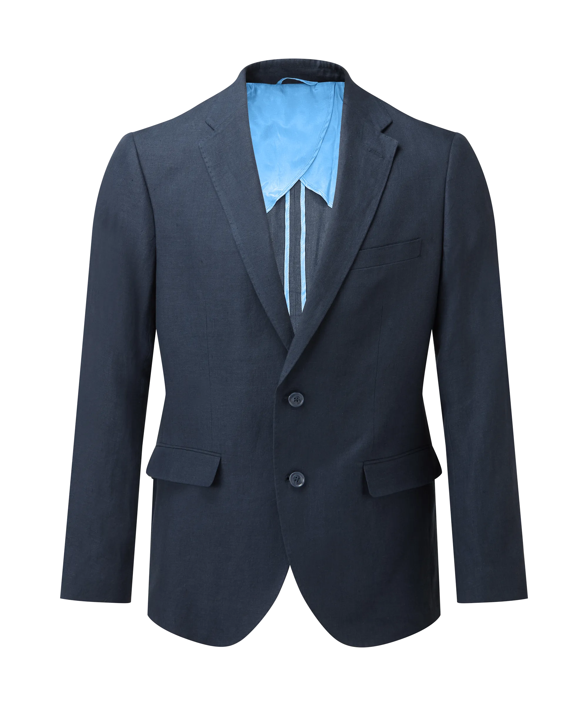 Cowes Linen Jacket - Navy