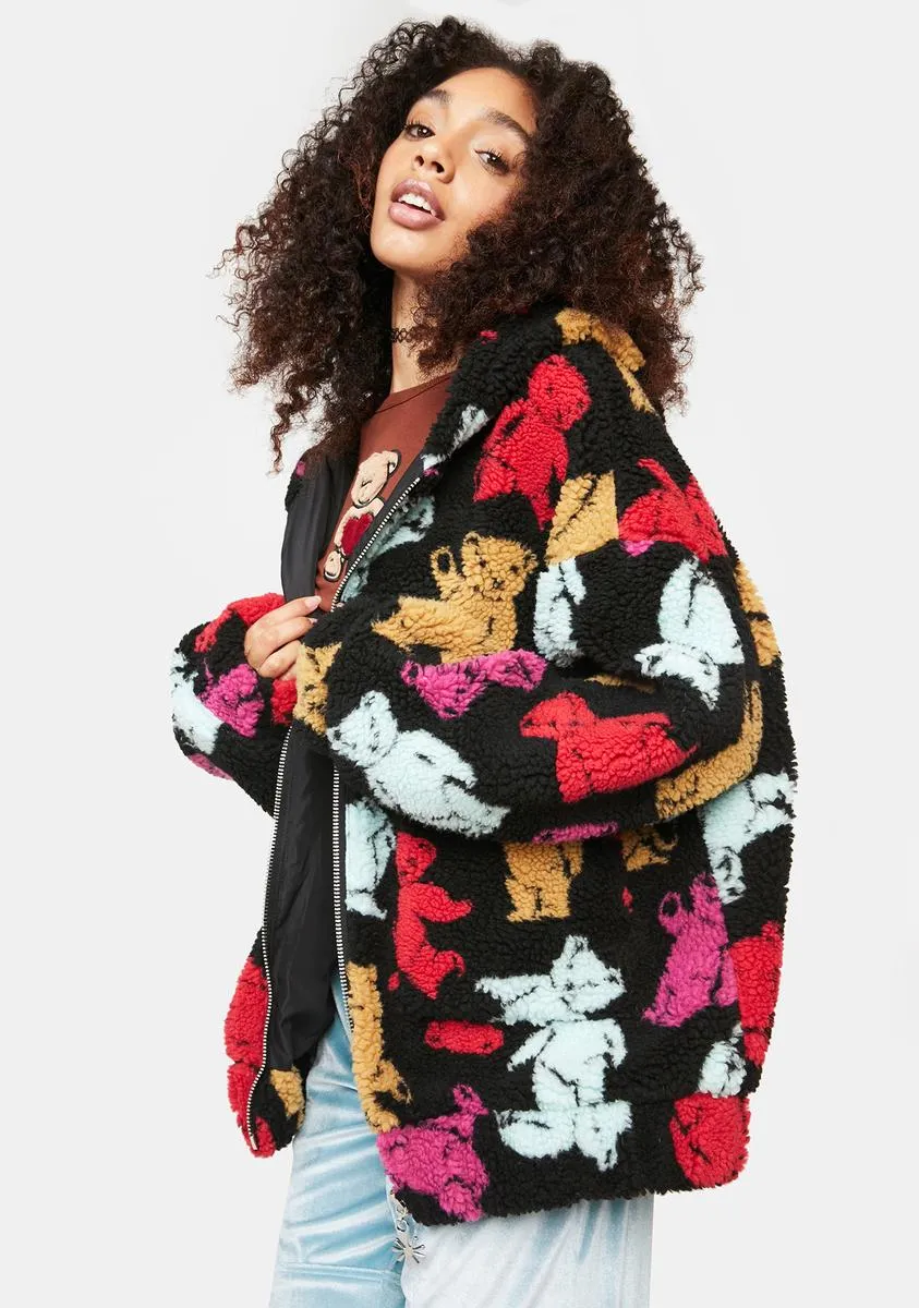 Cozy Double Stuffed Sherpa Jacket