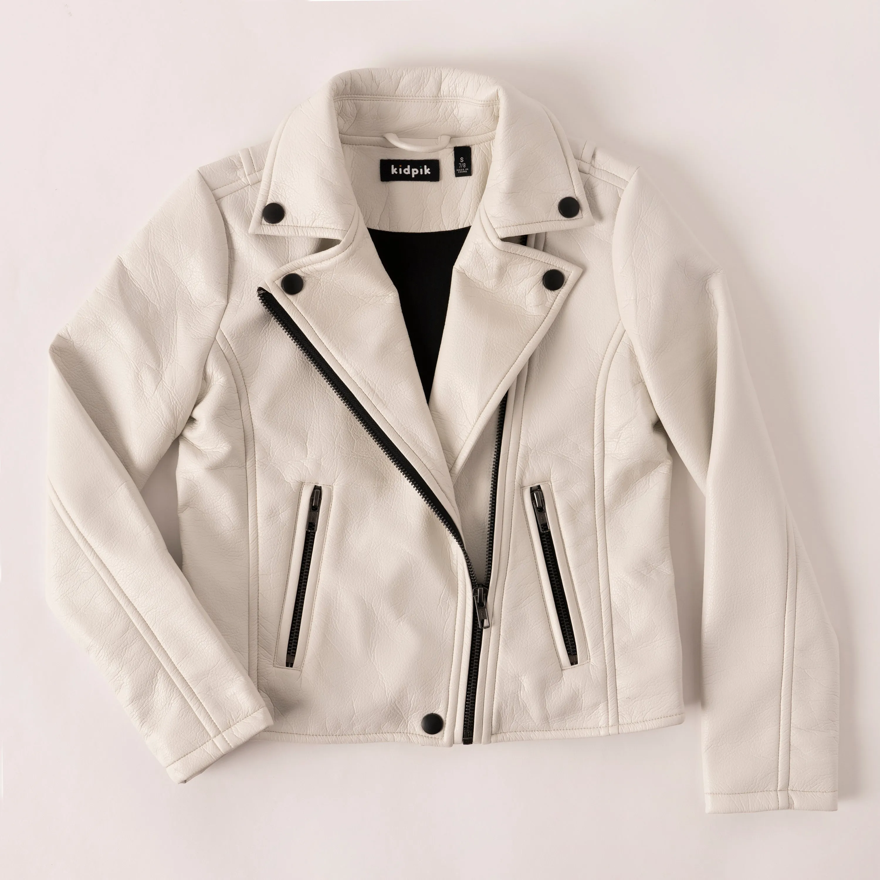 Cream Moto Jacket