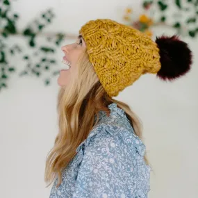 Crossroads Hat Knitting Kit, by Knit Collage