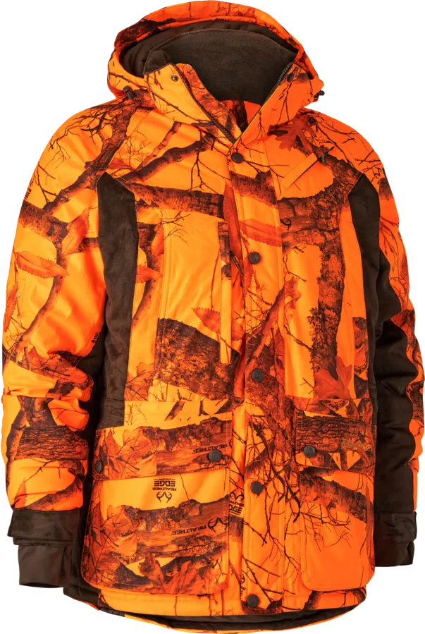 Deerhunter Men&#x27;s Explore Winter Jacket Realtree Edge® Orange | Buy Deerhunter Men&#x27;s Explore Winter Jacket Realtree Edge® Orange here | Outnorth