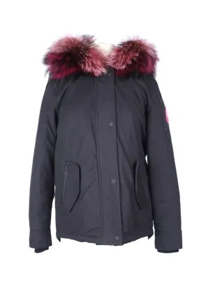 Down Filled Puffer Jacket W/ Fur Hood