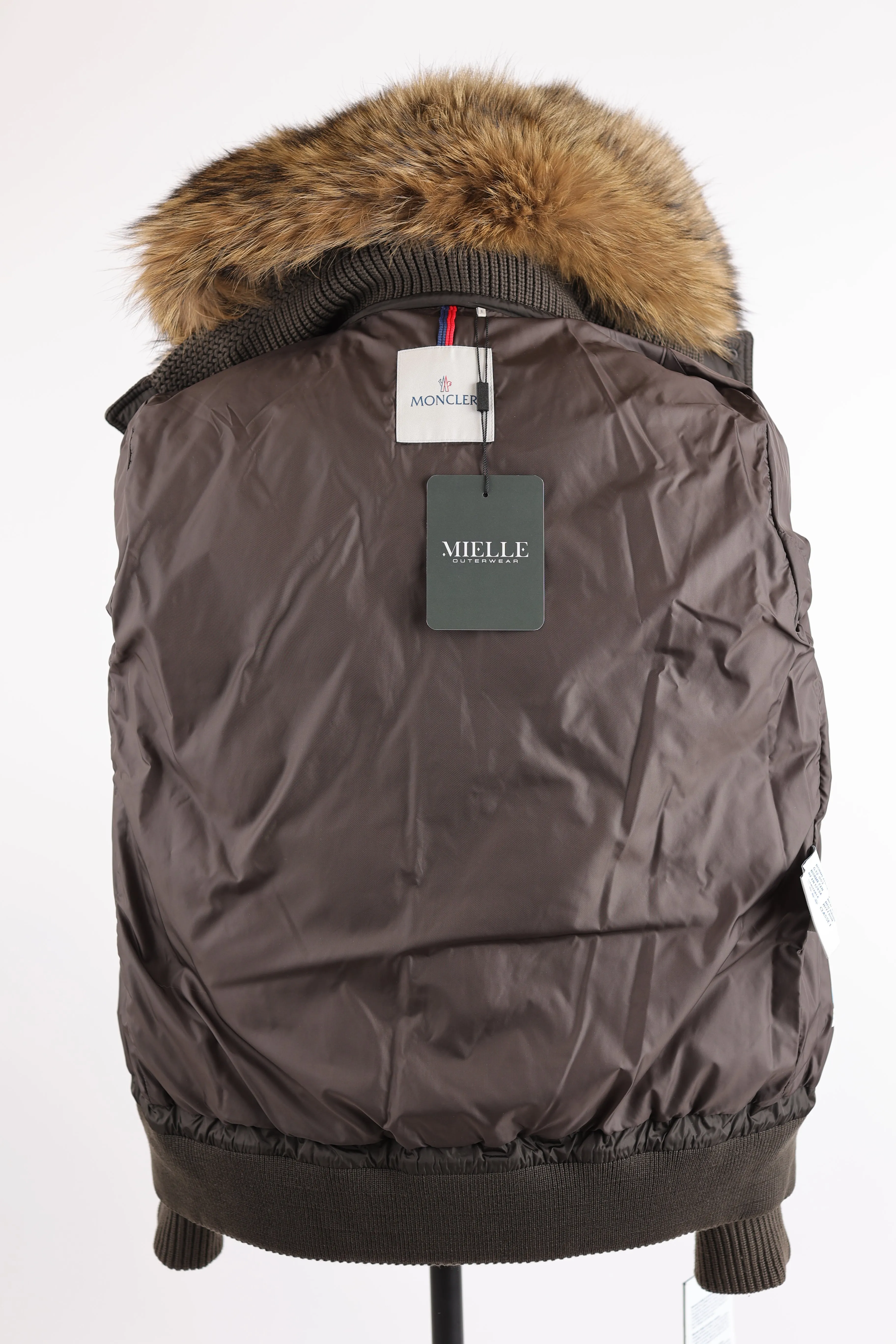 Down Filled Puffer Jacket W/ Fur Trim