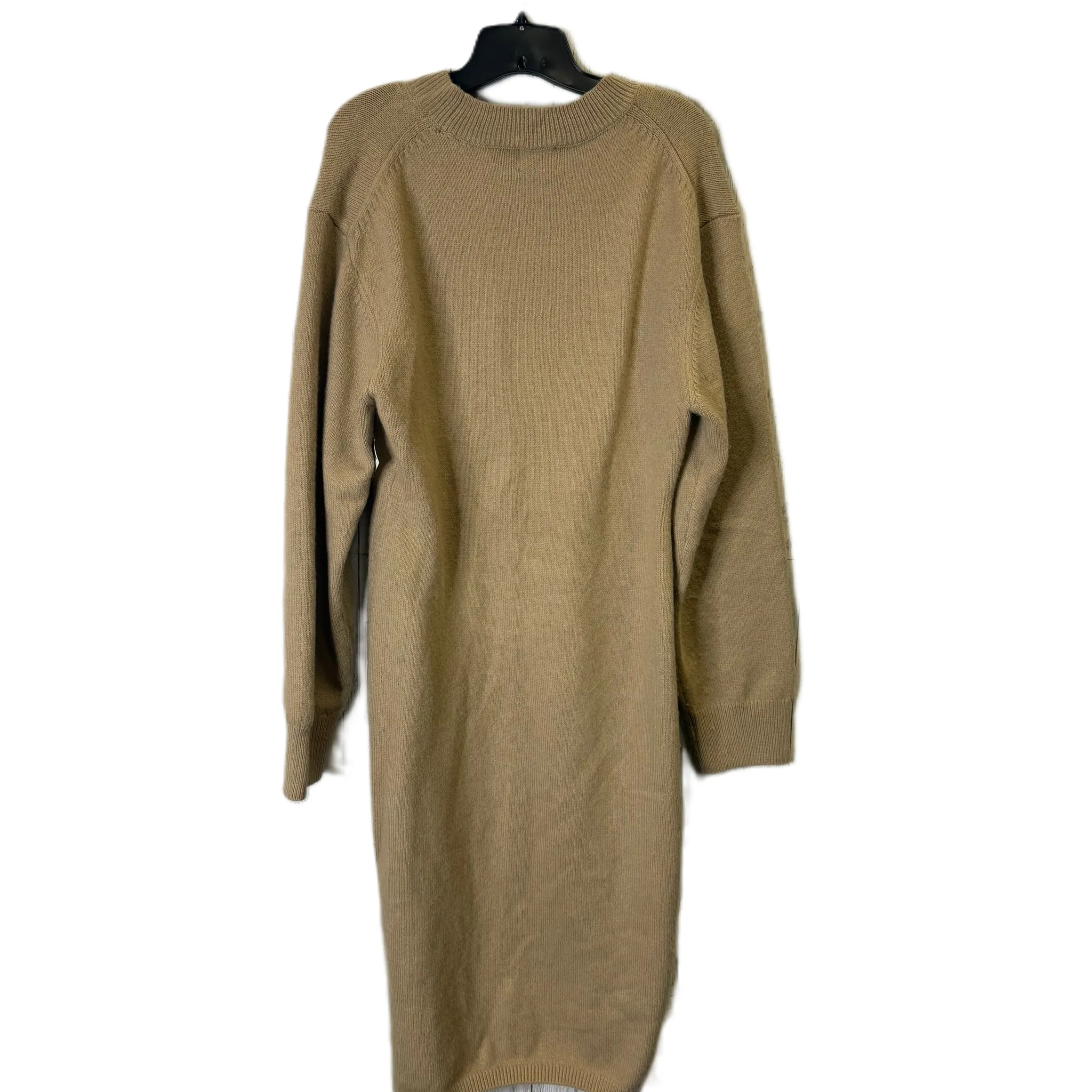 Dress Sweater By H&m In Brown, Size: L