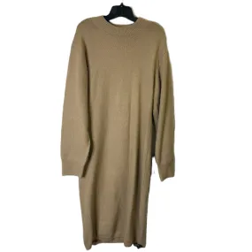 Dress Sweater By H&m In Brown, Size: L