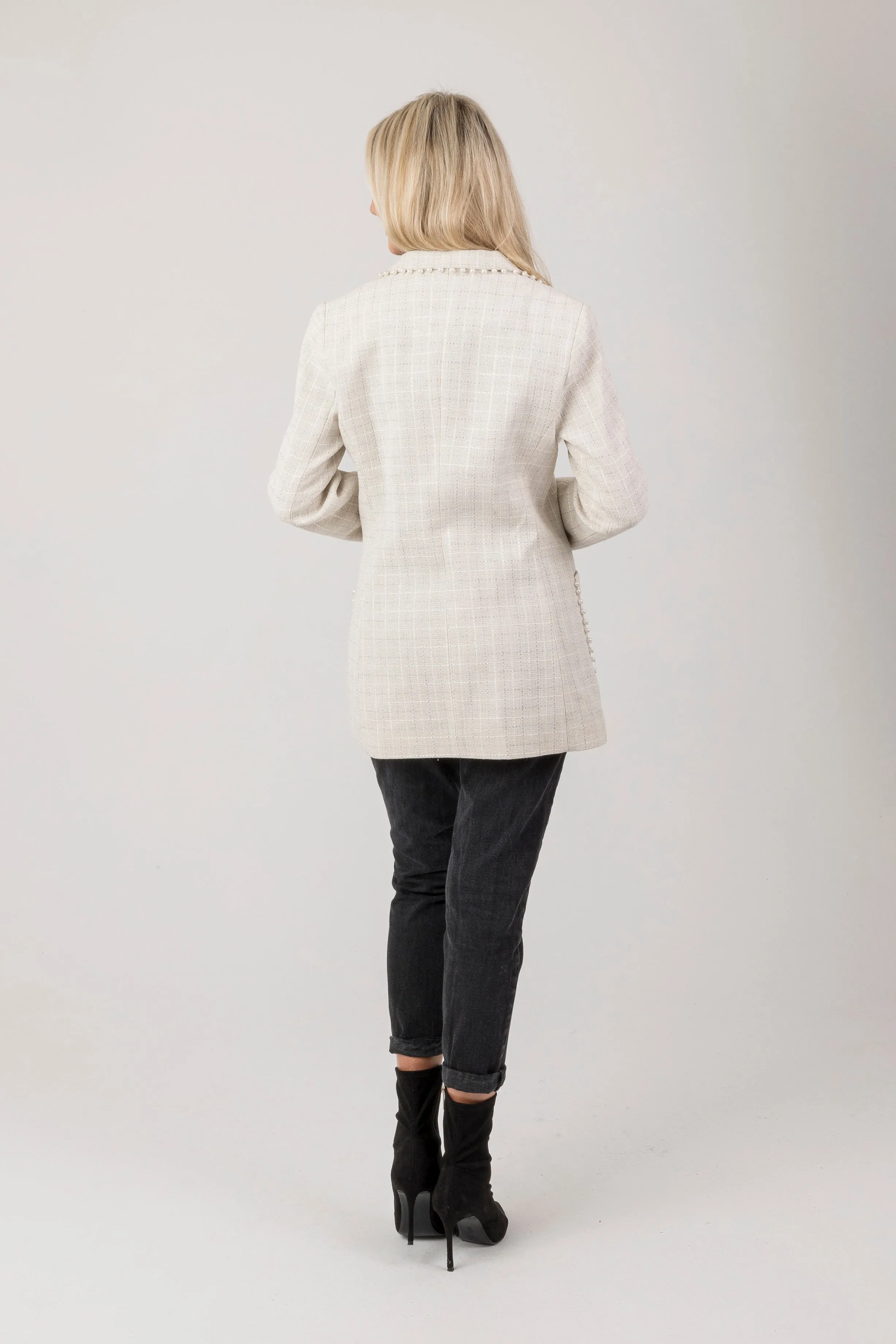 Faye pearl blazer