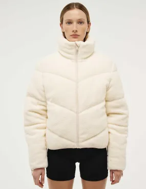 Fortune Sherpa Jacket - Whisper White