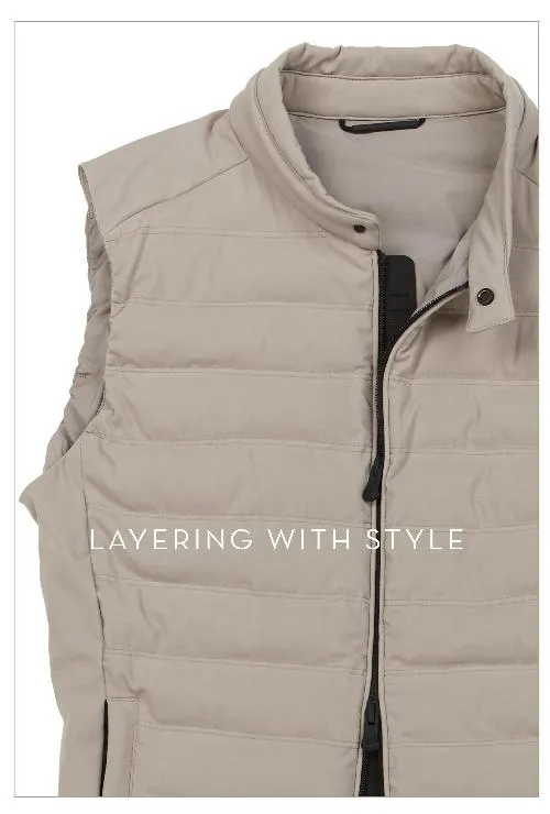 Fradi Putty Quilted Vest