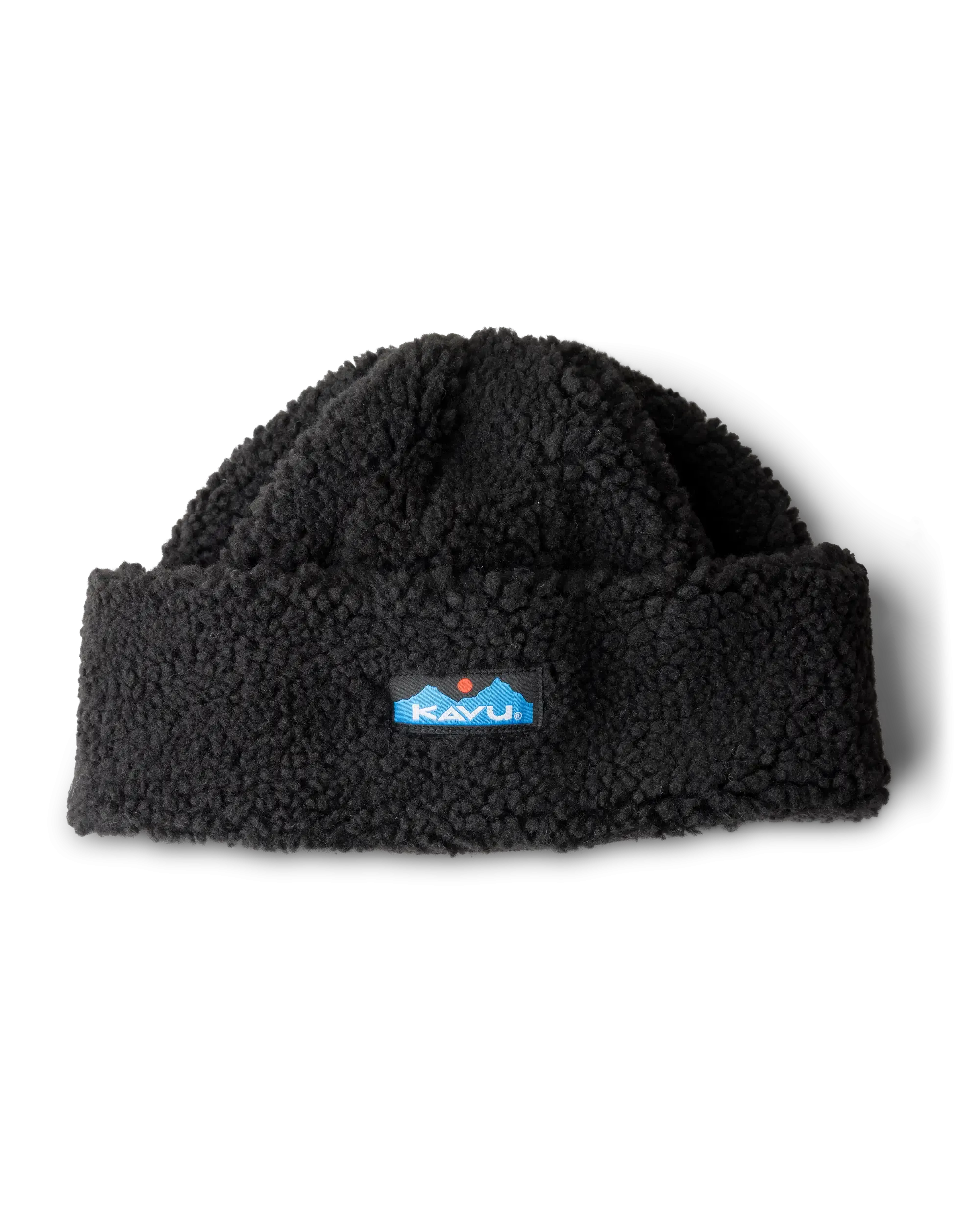 Fur Ball Beanie in Moonless Night