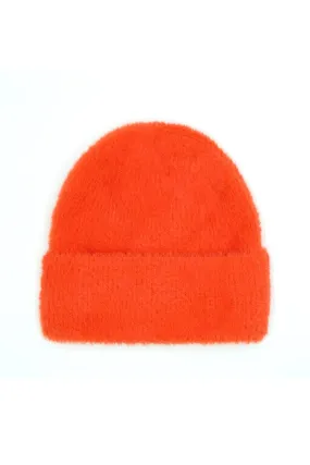 Fuzzy Solid Beanie