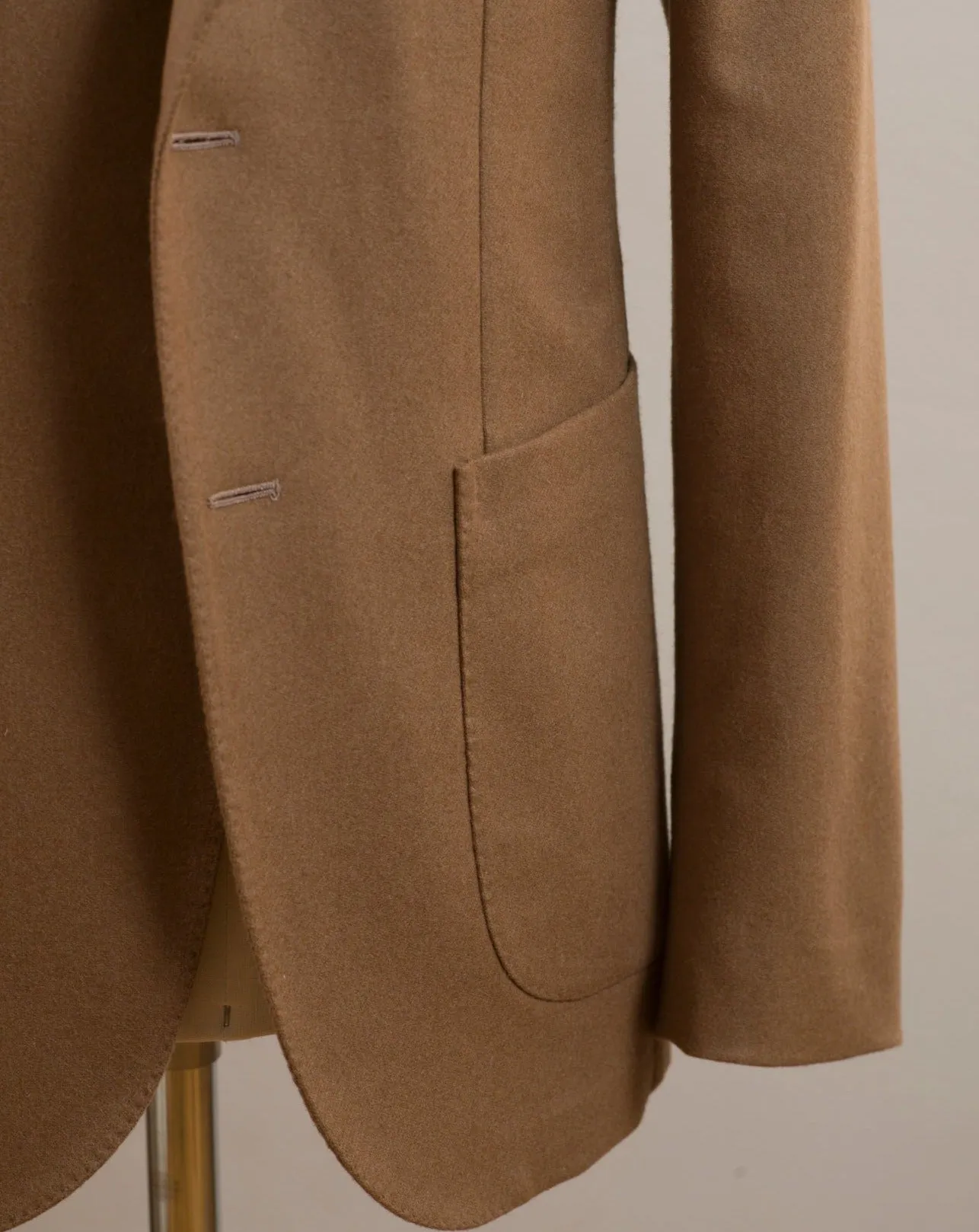 Gaiola Napoli Wool & Cashmere Jacket / Camel