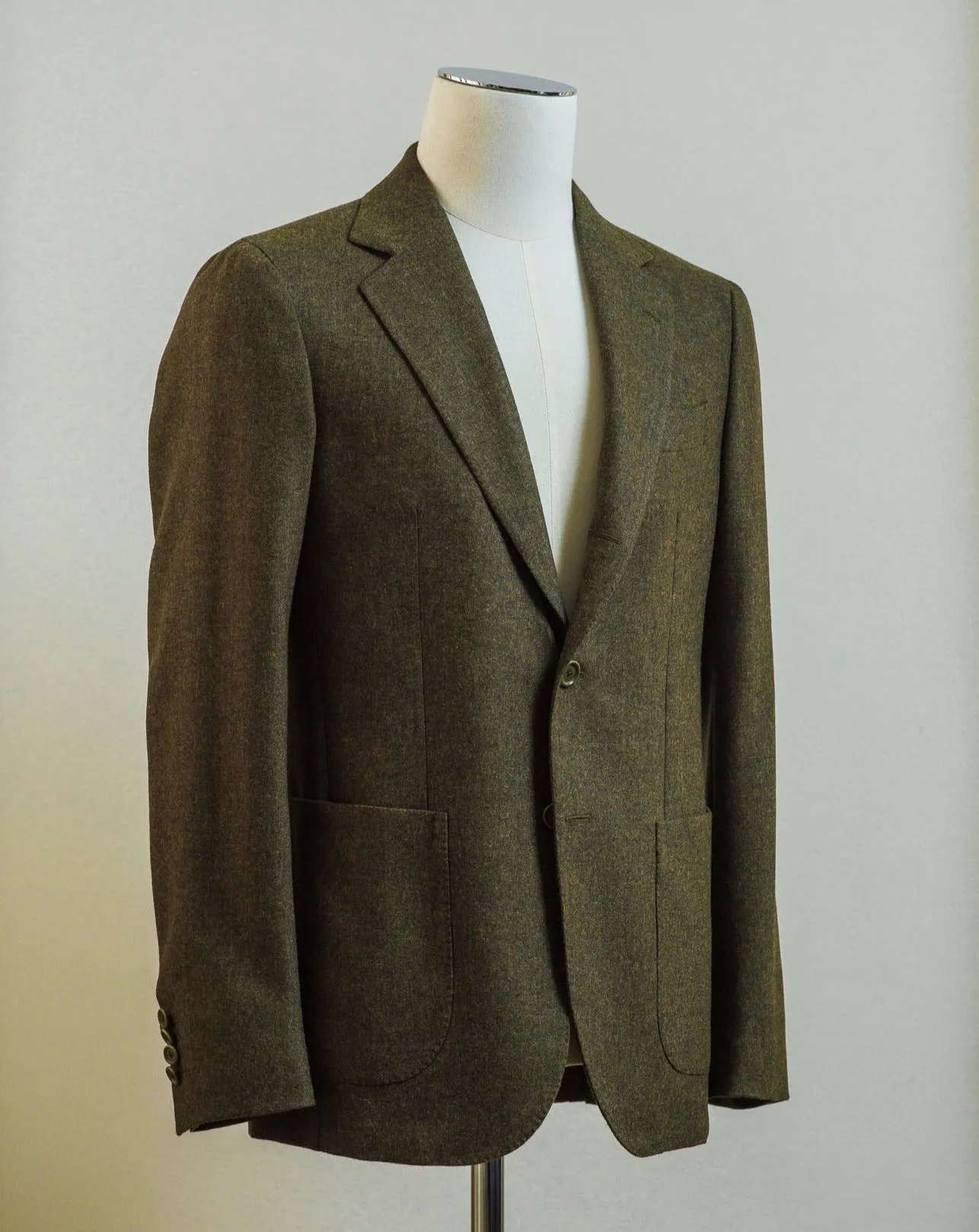 Gaiola Napoli Wool & Cashmere Jacket / Green