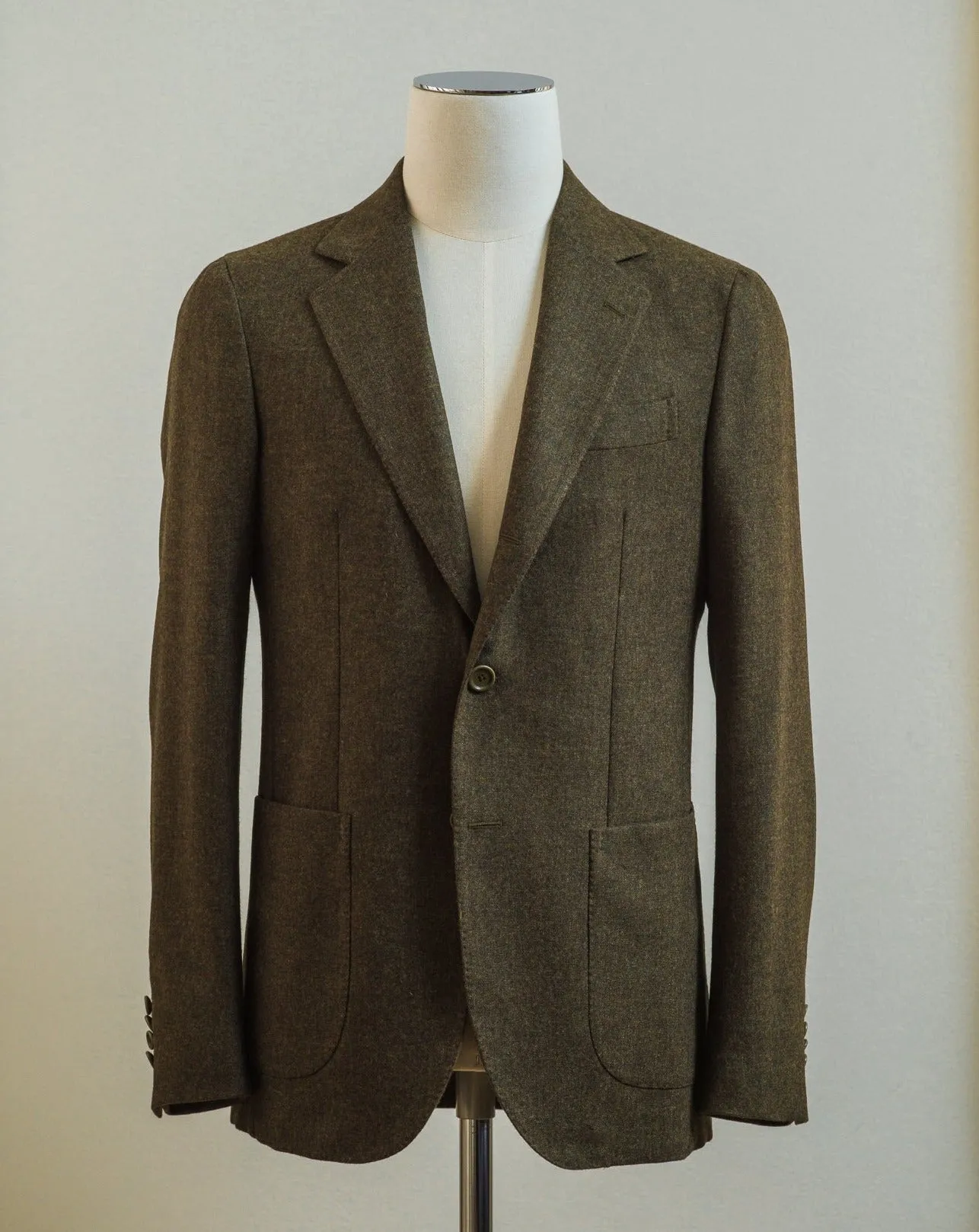 Gaiola Napoli Wool & Cashmere Jacket / Green