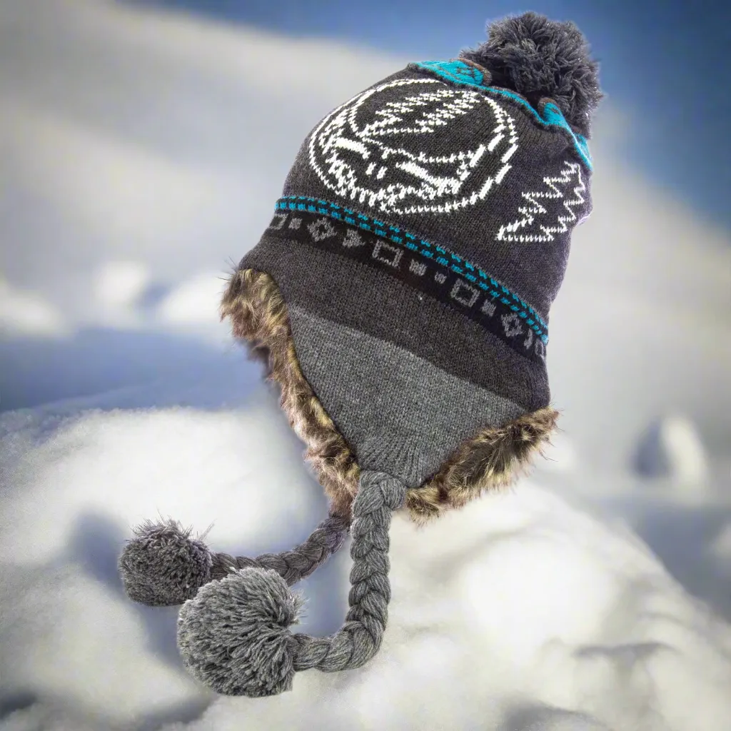 Grateful Dead Steal Your Face Knit Hat