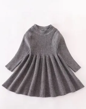 Gray Sweater Dress