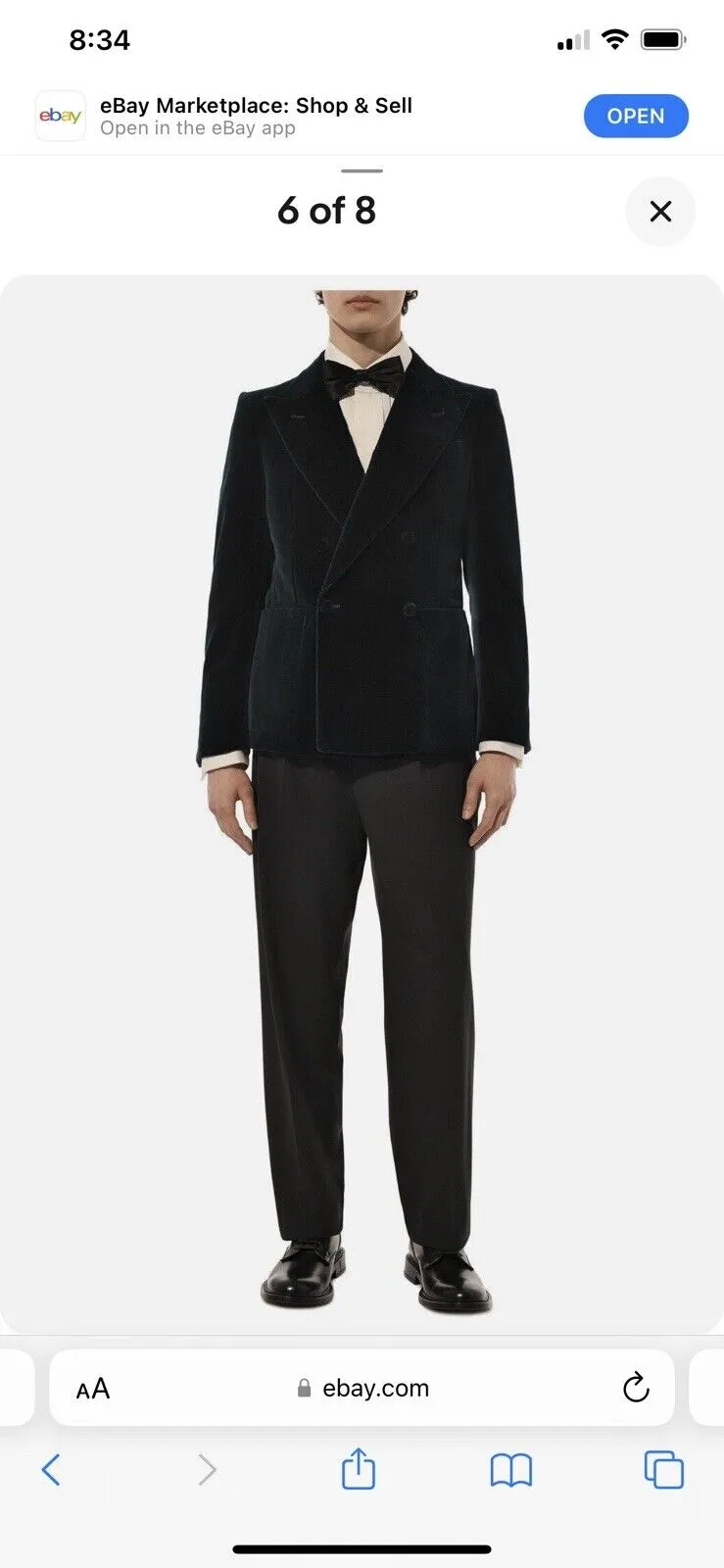 Gucci Double Breasted Jacket Blazer