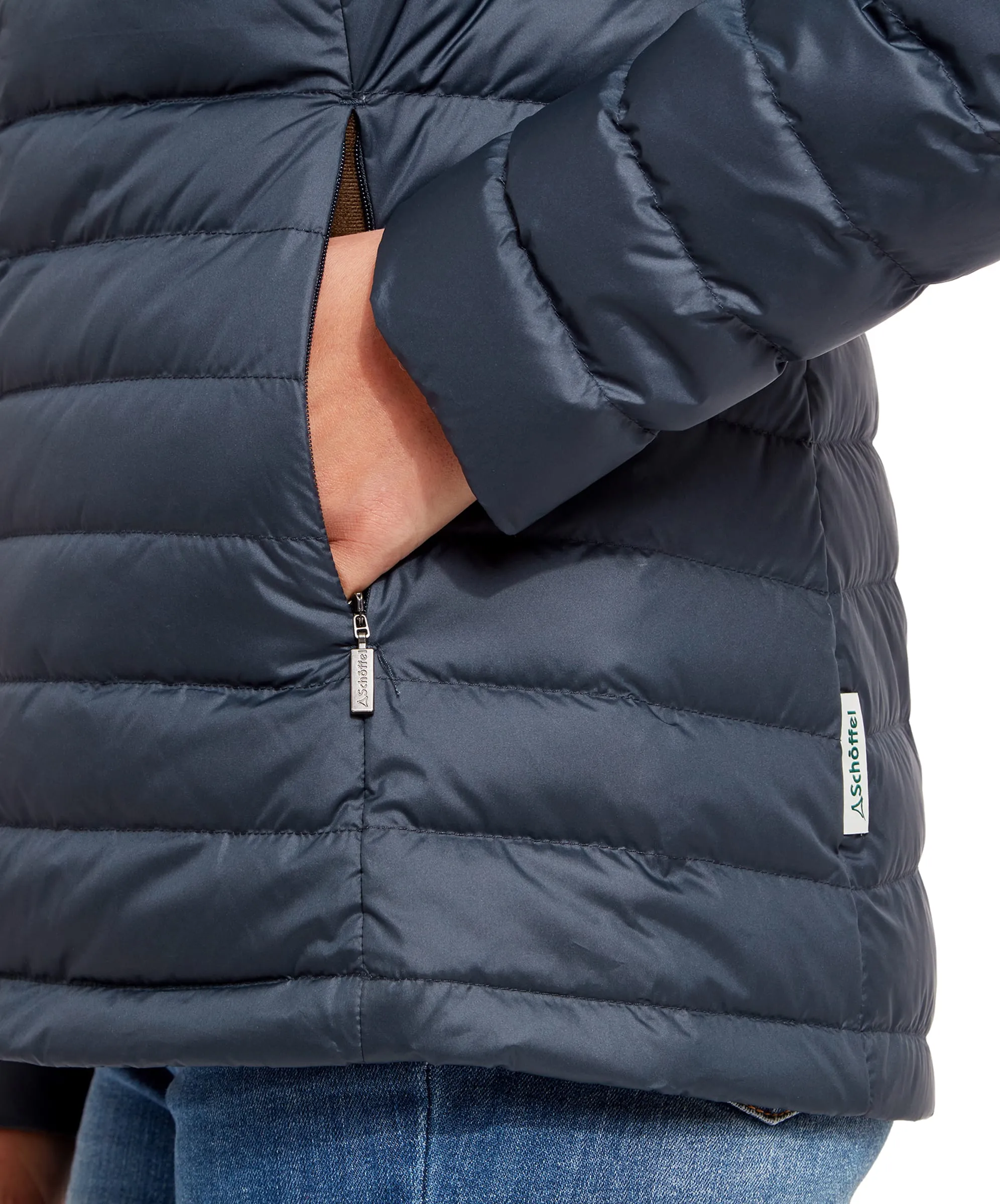 Hambleton Down Jacket - Petrol Blue