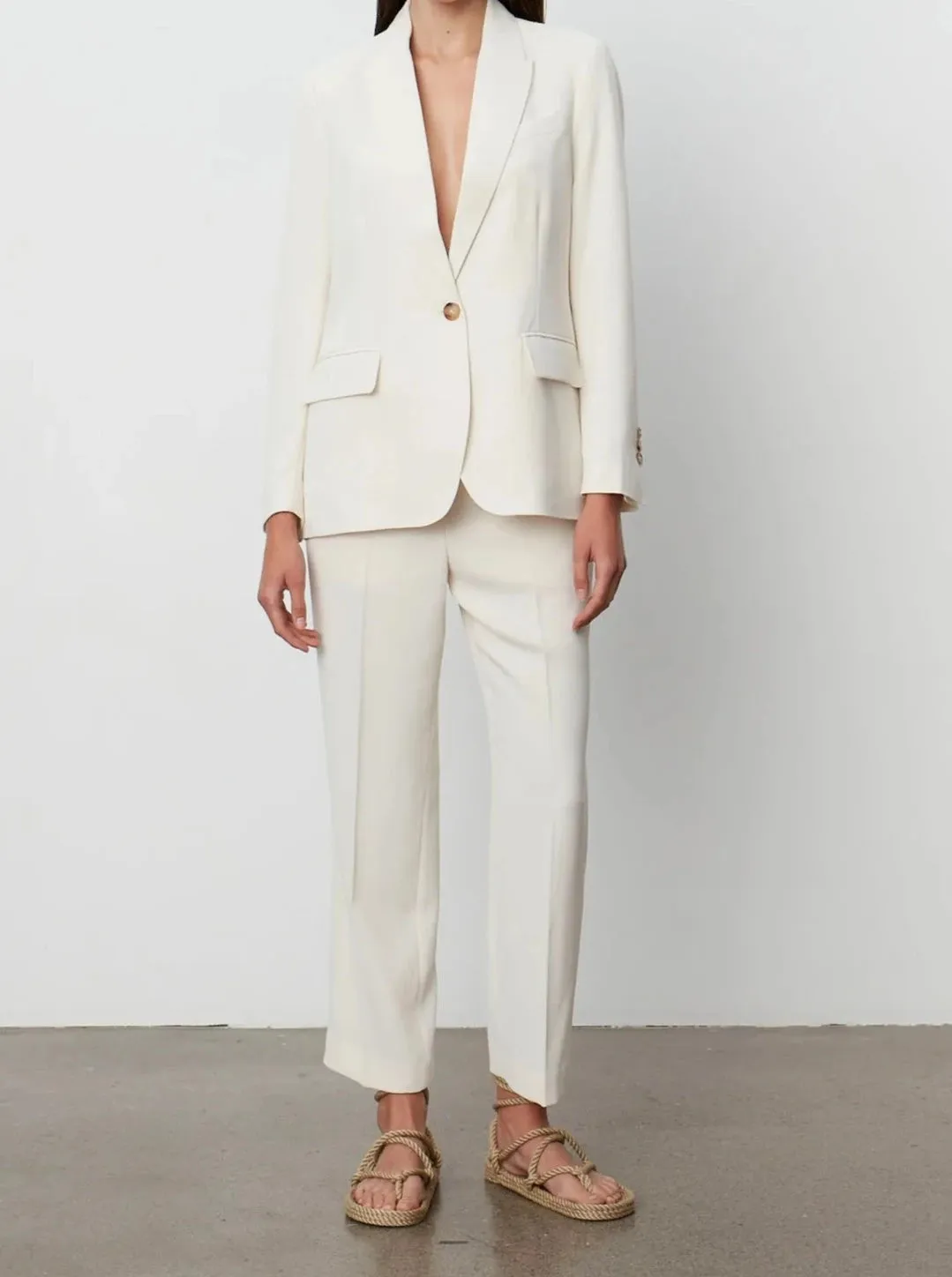 HECTOR BLAZER | IVORY SHADE